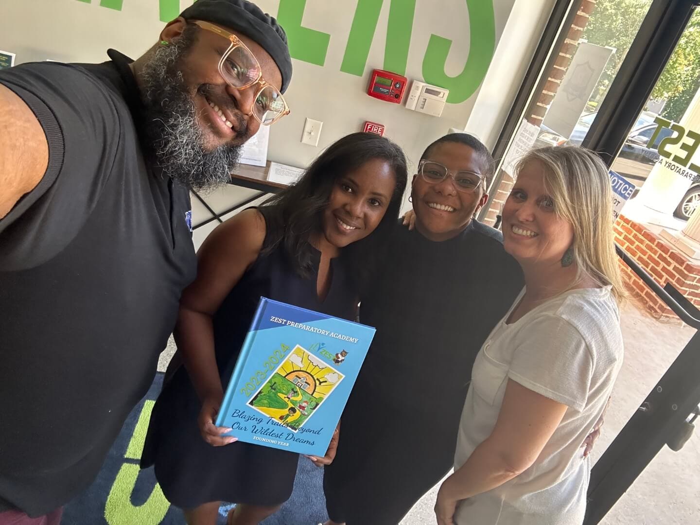 Pictured left to right: Kevin Rhodes (Assoc. Dir of Specialized Services), Monique Carruthers (Lead Founder & Exec Dir), and Renee Davis (Co-Founder & Dir of Ops)